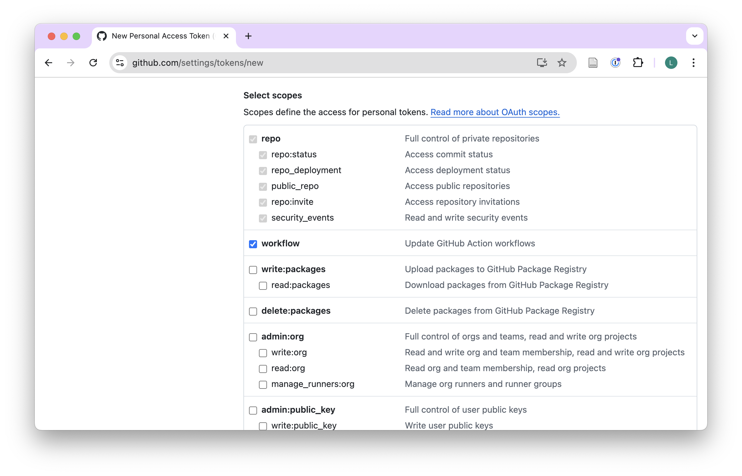 GitHub Personal Access Token – CVEN 5999 - Summer 2026