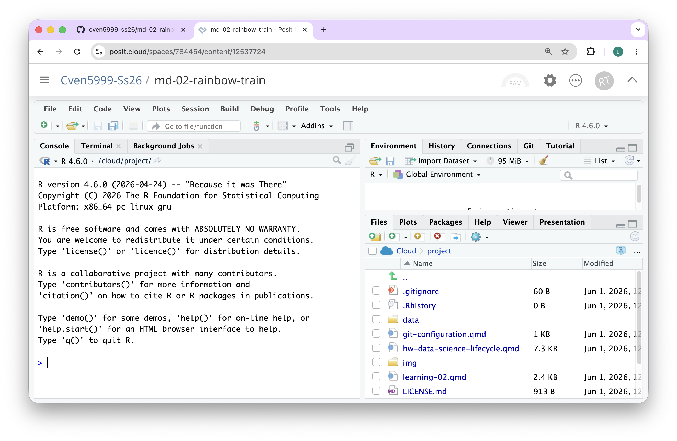 Clone a GitHub repository – CVEN 5999 - Summer 2026