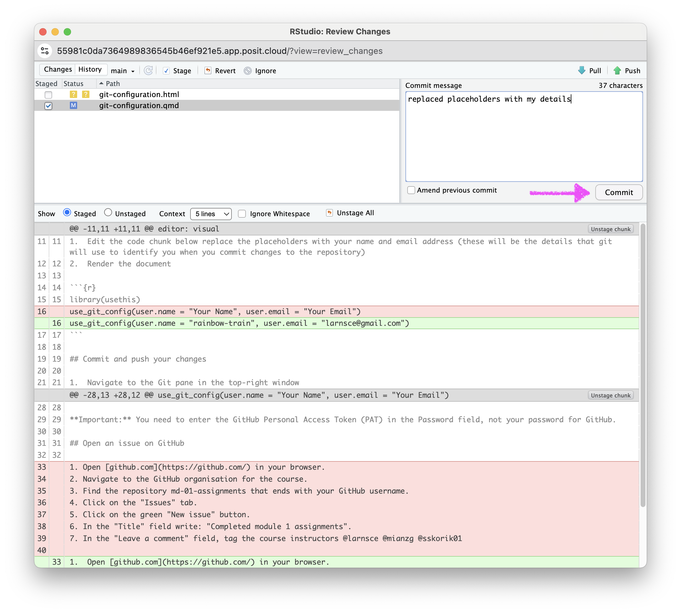 GitHub workflow – CVEN 5999 - Summer 2026
